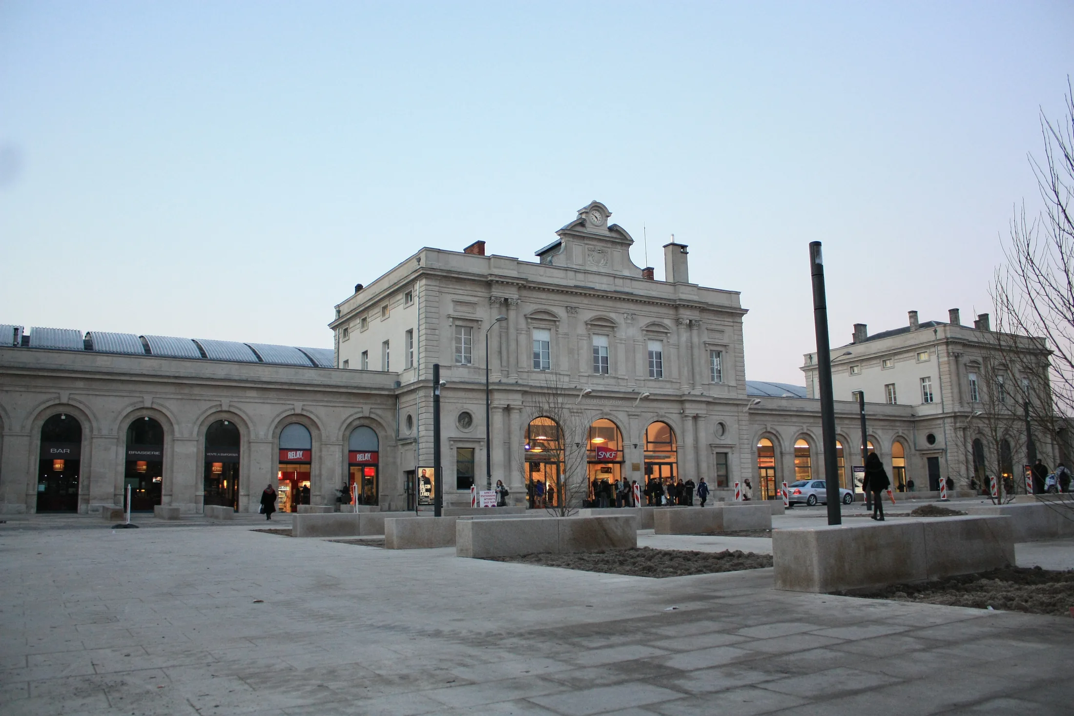 Daiima — CC0 Reims station in 2010
