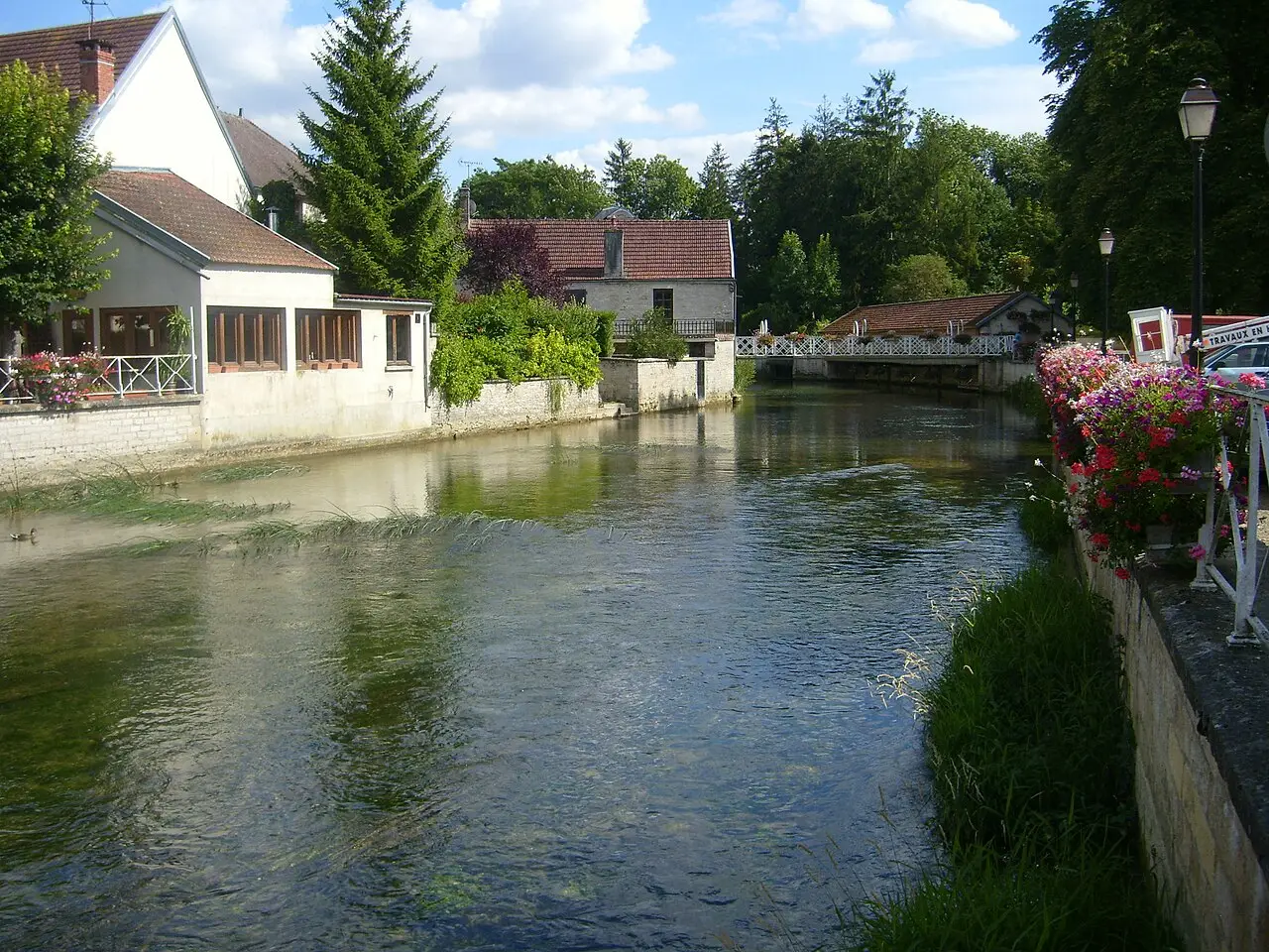 The River Ource in Essoyes