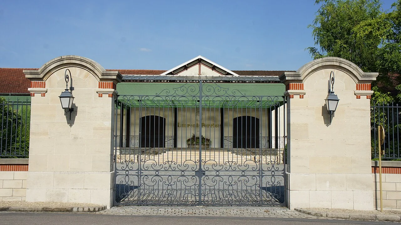 Laurent-Perrier buildings in Tours-sur-Marne